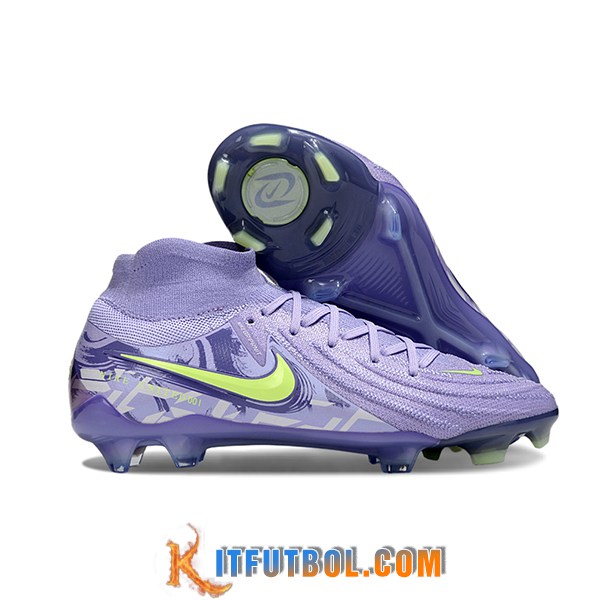 Nike Botas De Fútbol Phantom Luna Elite NU FG Violeta/Verde