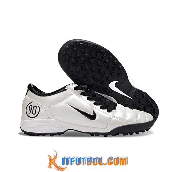 Nike Botas De Fútbol T90 TF Gris/Negro