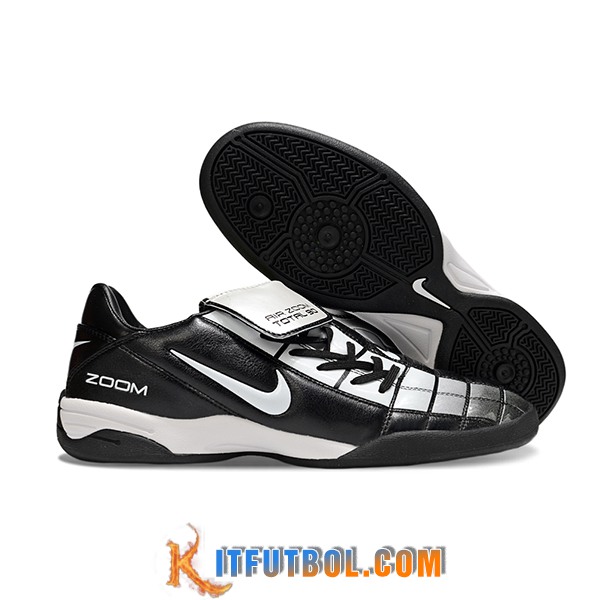 Nike Botas De Fútbol T90 TF Negro/Gris -03