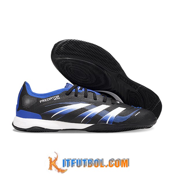 Adidas Botas De Fútbol PREDATOR 25 ELITE IC BOOTS Negro/Azul/Blanco