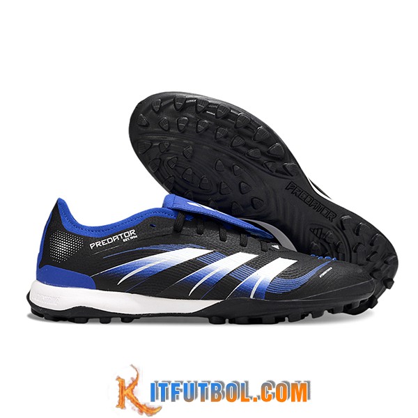 Adidas Botas De Fútbol PREDATOR LEAGUE FT TURF Negro/Azul/Blanco