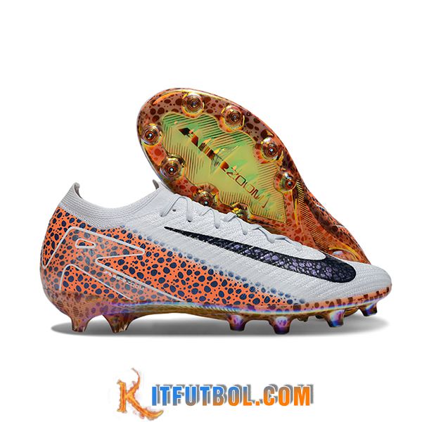 Nike Botas De Fútbol AIR Zoom Mercurial Vapor 16 Elite XXV AG Gris/Naranja