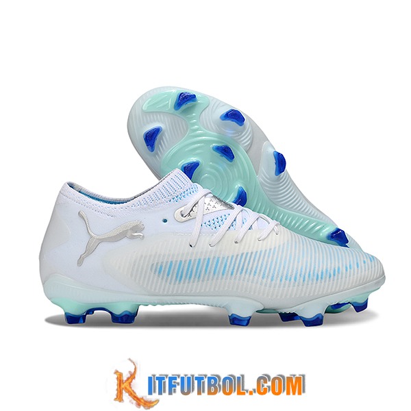 PUMA Botas De Fútbol FUTURE 8 ULTIMATE FG/AG Blanco/Azul