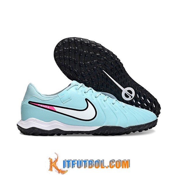 Nike Botas De Fútbol Tiempo Legend X Academy TF Azul Claro