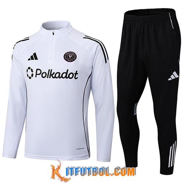 Chandal Equipos De Futbol Inter Miami CF Blanco/Negro 2025/2026