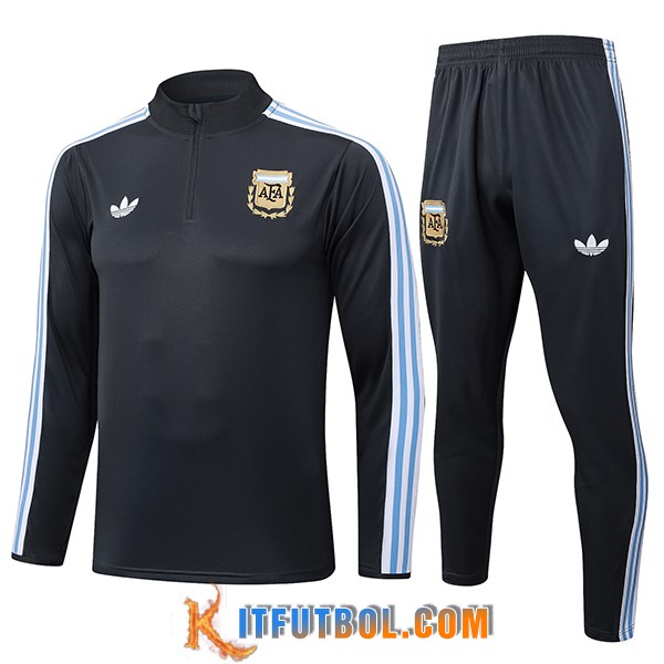 Chandal Equipos De Futbol Argentina Gris Oscuro 2025/2026