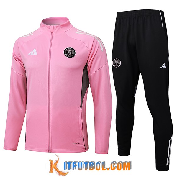 Chandal Equipos De Futbol Chaquetas Inter Miami CF Rosa 2025/2026