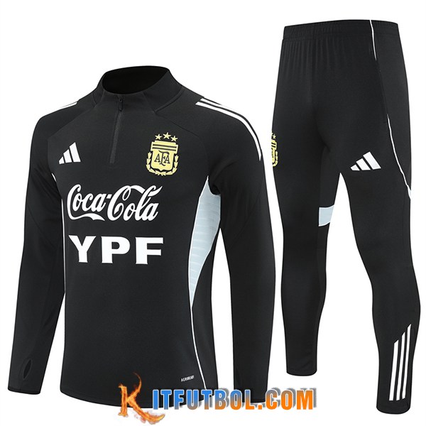 Chandal Equipos De Futbol Argentina Negro 2025/2026