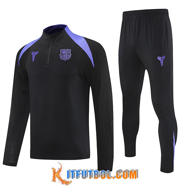 Chandal Equipos De Futbol FC Barcelona Negro/Violeta 2025/2026