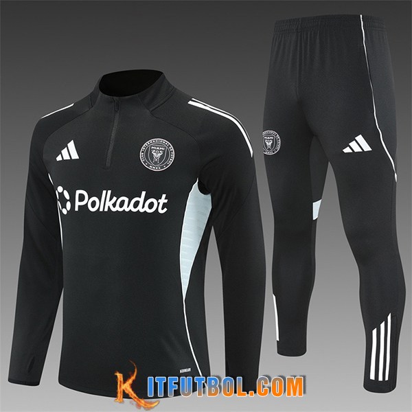 Chandal Equipos De Futbol Inter Miami CF Ninos Negro 2025/2026