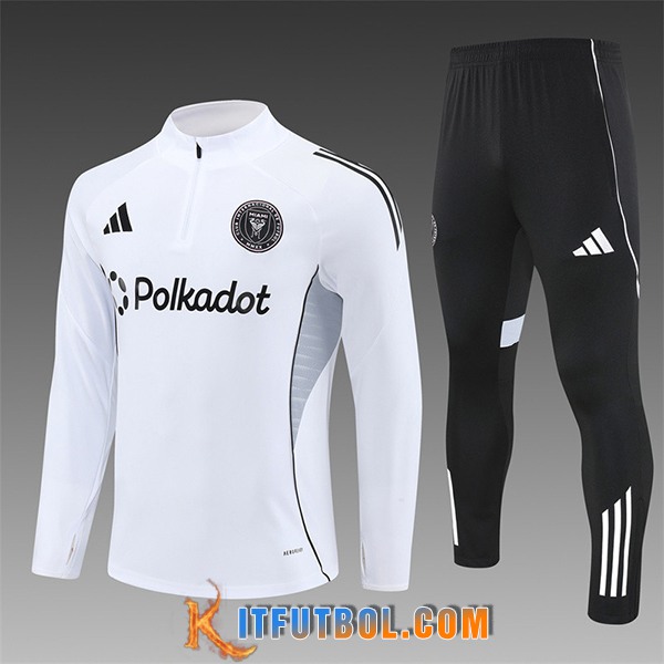 Chandal Equipos De Futbol Inter Miami CF Ninos Blanco 2025/2026