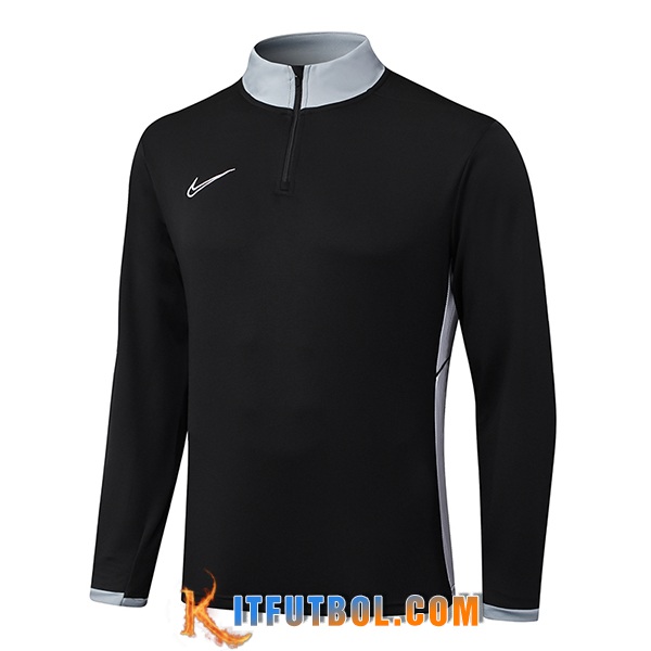 Sudadera De Entrenamiento Nike Negro/Gris 2025/2026