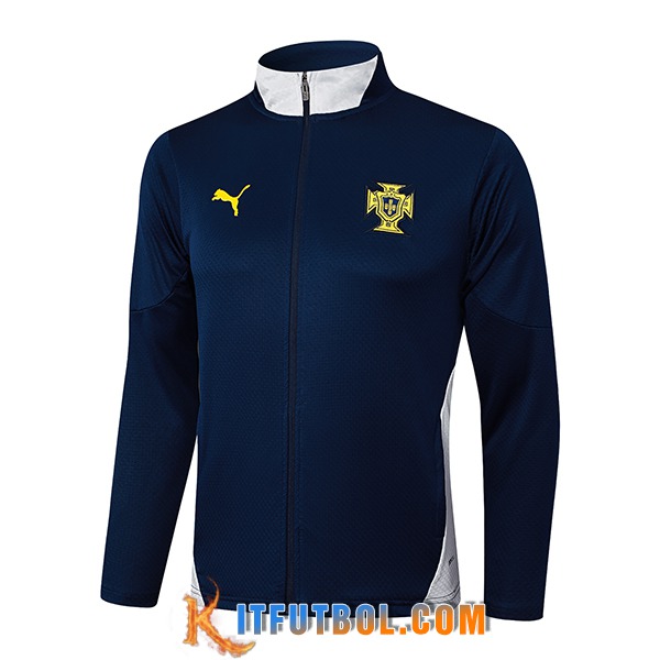 Chaquetas Futbol Portugal Azul/Blanco 2025/2026