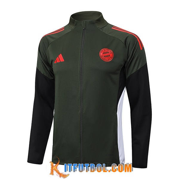 Chaquetas Futbol Bayern Munich Verde 2025/2026