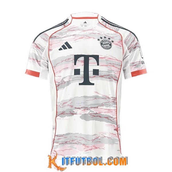 Nueva Camisetas De Futbol Bayern Munich Segunda 2025/2026