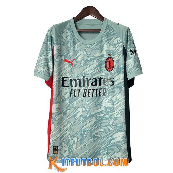 Camisetas De Futbol AC Milan Portero Verde 2025/2026
