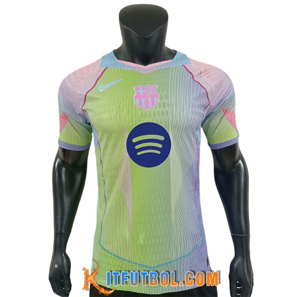 Camisetas De Futbol FC Barcelona Special Edition Verde/Rosa 2025/2026