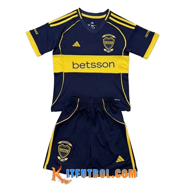Nueva Camisetas De Futbol Boca Juniors Ninos Primera 2025/2026
