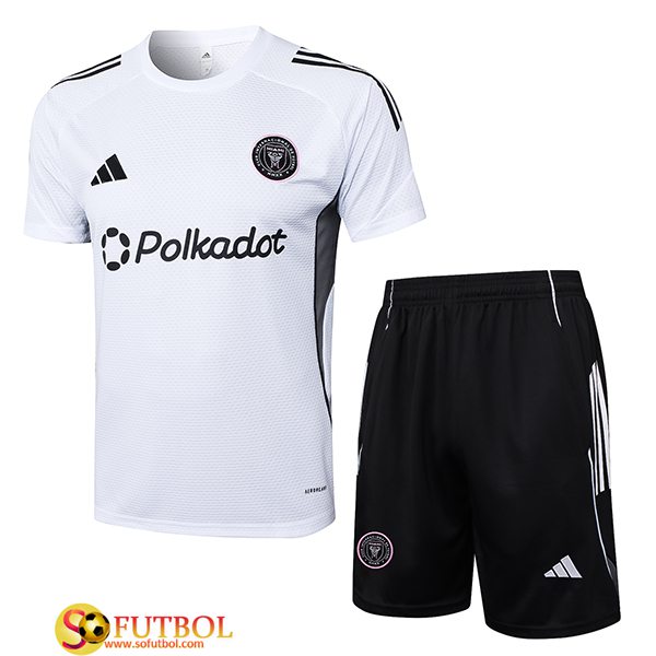 Camiseta Entrenamiento Inter Miami CF Blanco/Negro 2025/2026