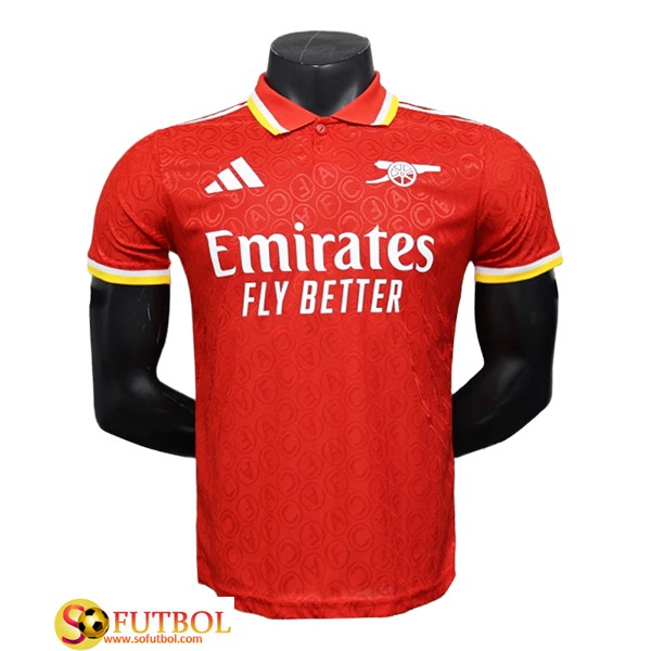 Camiseta Polo Arsenal Rojo 2025/2026