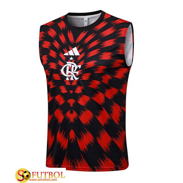 Chalecos De Futbol Flamengo Rojo/Negro 2025/2026