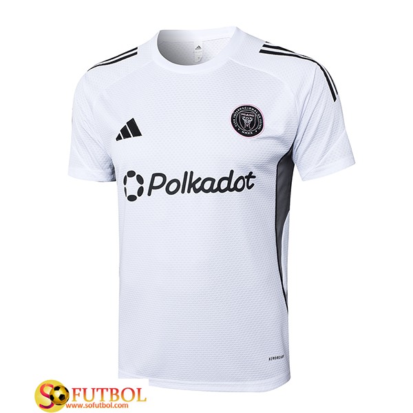 Camiseta Entrenamiento Inter Miami CF Blanco/Negro 2025/2026