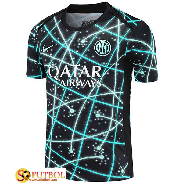 Camiseta Entrenamiento Inter Milan Negro/Azul 2025/2026