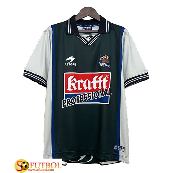 Camisetas De Futbol Real Sociedad Retro Segunda 1999/2002
