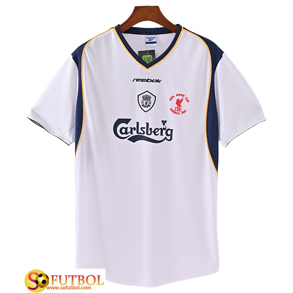 Camisetas De Futbol FC Liverpool Retro Segunda 2001/2002