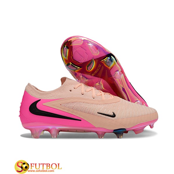 Nike Botas De Fútbol Phantom GX III Elite FG Rosa/Negro