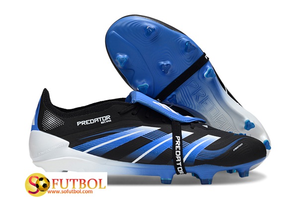Adidas Botas De Fútbol 25 Predator Elite Tongue FG Negro/Azul