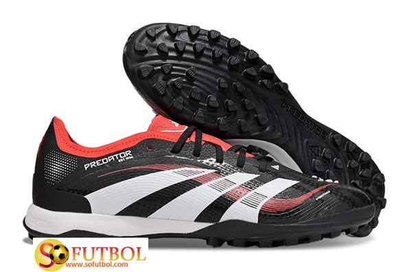 Adidas Botas De Fútbol PREDATOR 25 ELITE TF BOOTS Negro/Blanco/Naranja