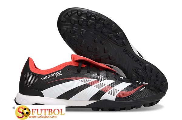 Adidas Botas De Fútbol PREDATOR LEAGUE FT TURF Negro/Blanco/Naranja