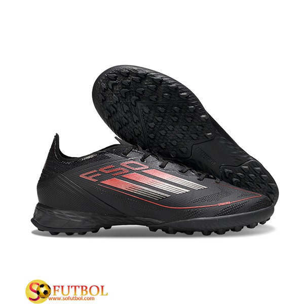 Adidas Botas De Fútbol F50 PRO TF Negro/Naranja