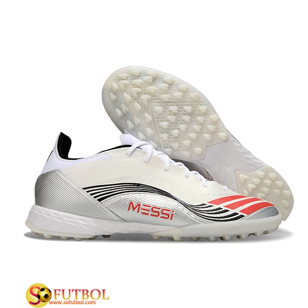 Adidas Botas De Fútbol F50 PRO TF Beige/Negro/Naranja