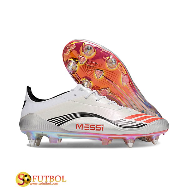 Adidas Botas De Fútbol F50 ELITE SG Beige/Negro/Naranja -02