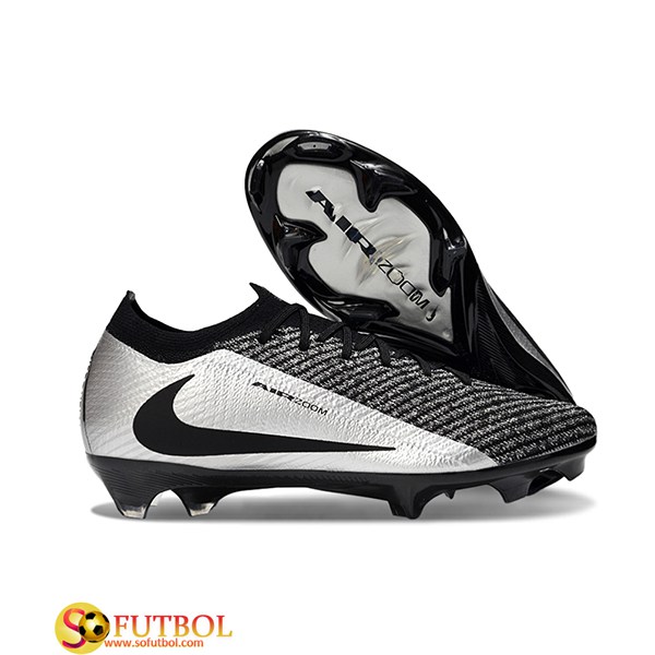 Nike Botas De Fútbol AIR Zoom Mercurial Vapor 16 Elite XXV FG Gris/Negro