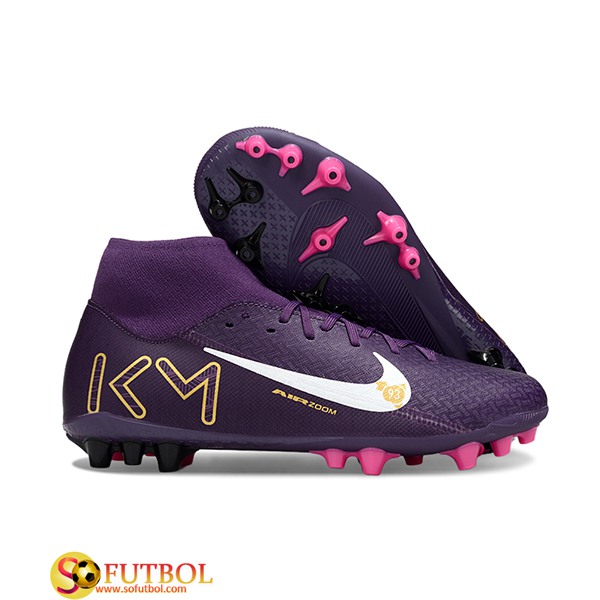 Nike Botas De Fútbol Mercurial Superfly 10 Academy Violeta/Blanco