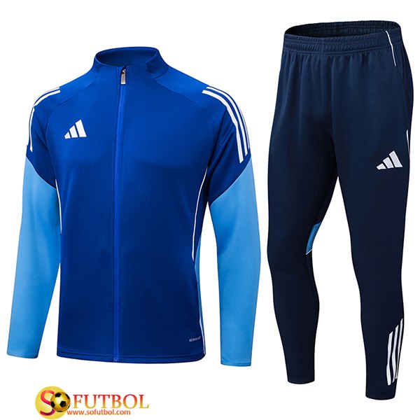 Chandal Equipos De Futbol Chaquetas Adidas Azul 2025/2026