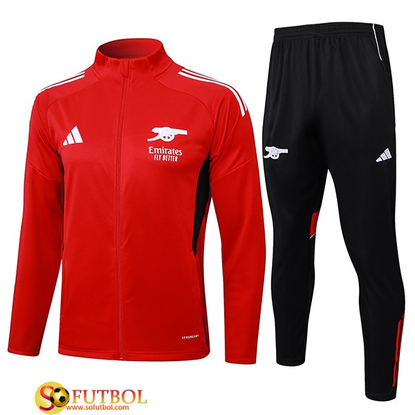 Chandal Equipos De Futbol Chaquetas Arsenal Rojo 2025/2026
