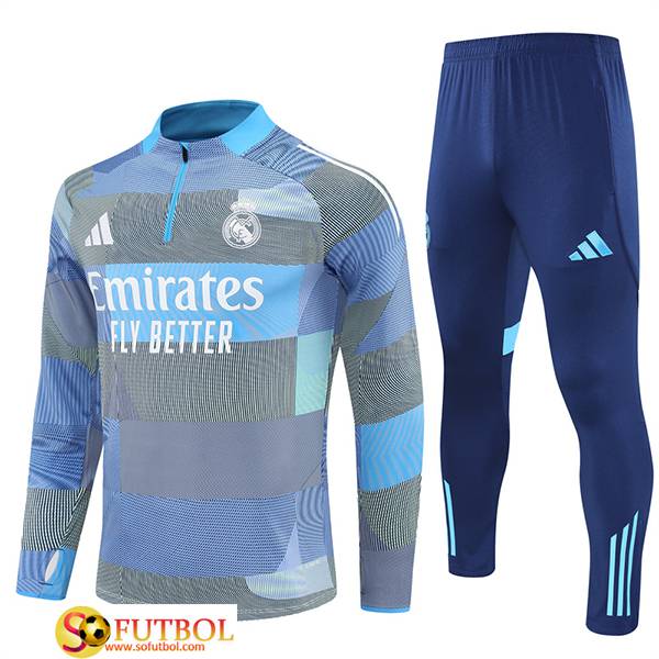 Chandal Equipos De Futbol Real Madrid Azul Claro 2025/2026