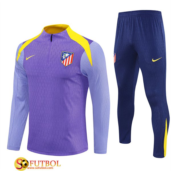 Chandal Equipos De Futbol Atletico Madrid Violeta/Amarillo 2025/2026