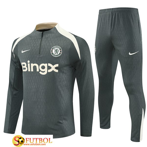Chandal Equipos De Futbol FC Chelsea Verde/Beige 2025/2026