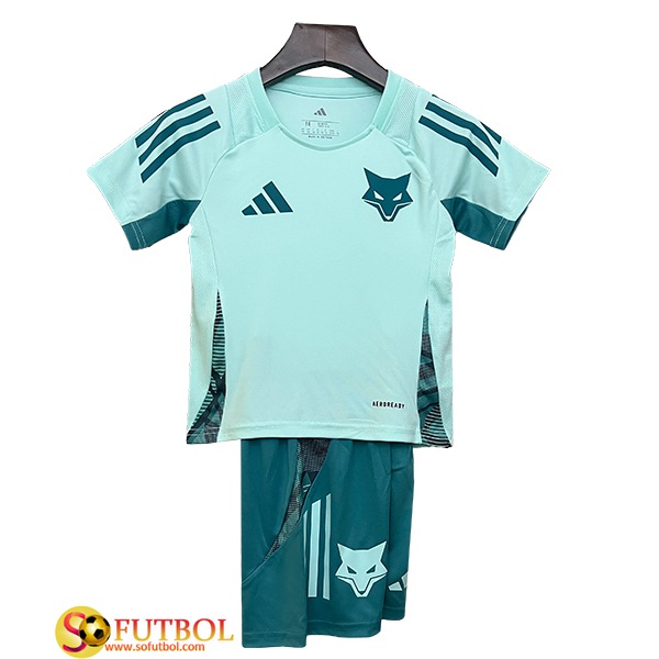 Camiseta Entrenamiento Cruzeiro Ninos Verde 2025/2026