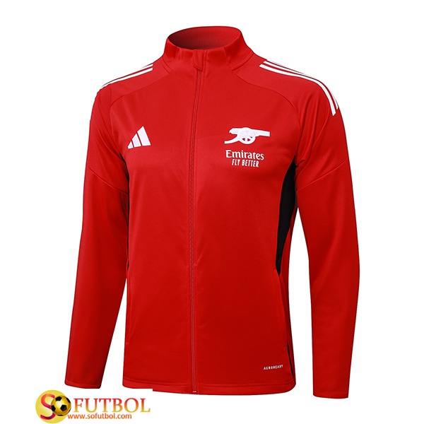 Chaquetas Futbol Arsenal Rojo 2025/2026