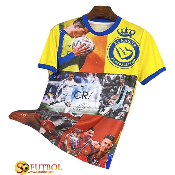 Camisetas De Futbol Al-Nassr Ronaldo Commemorative Edition Amarillo 2025/2026