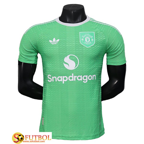 Camisetas De Futbol Manchester United Portero Verde 2025/2026