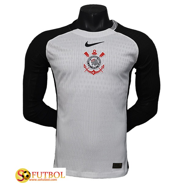 Nueva Camisetas De Futbol Corinthians Manga Largas Segunda 2025/2026