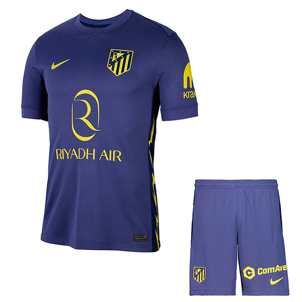 Nueva Camisetas De Futbol Atletico Madrid Ninos Segunda 2025/2026