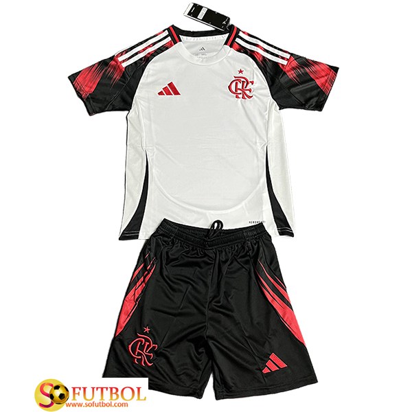 Nueva Camisetas De Futbol Flamengo Ninos Segunda 2025/2026